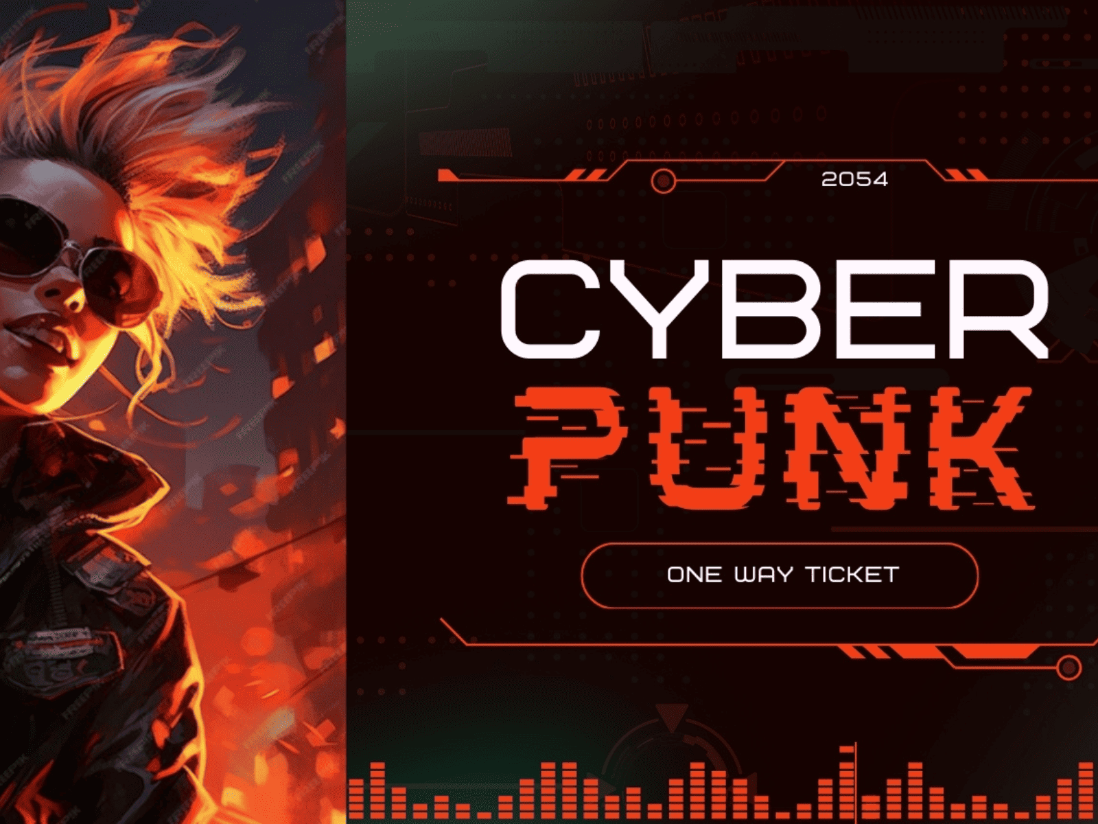 Cyberpunk 2054 — One Way Ticket